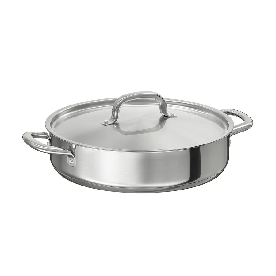 ماهیتابه استیل ضد زنگ سایز 28 ایکیا مدل IKEA 365+